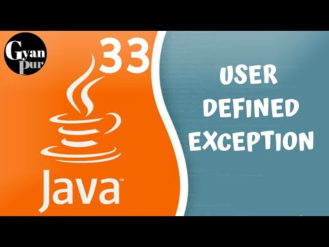 Explain User defined Exception in Java| Java tutorial for beginners