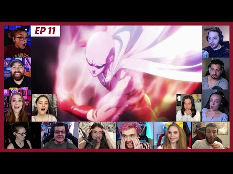 One Punch Man Season 1 Episode 11 Reaction Mashup | Episode 11