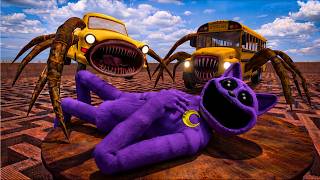 CAR EATER Chases CAT NAP in Maze Garry's Mod EPISODE 9 screenshot 4