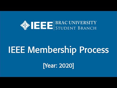 IEEE Membership Process [2020]