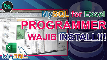 CARA MENGGUNAKAN MYSQL FOR EXCEL | Tutorial MySQL