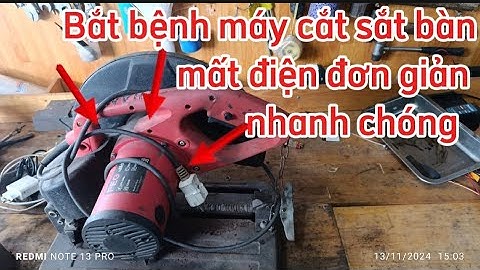 Hướng dẫn Sửa Máy Cắt Sắt FEG Không Hoạt Động – Chi Tiết Từng Bước.