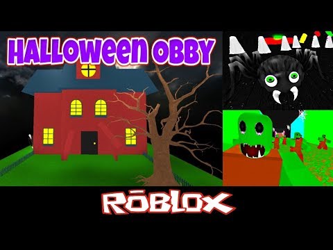 New Trick Or Treat Halloween Obby In Roblox - roblox halloween obby trick or treating the house is haunted