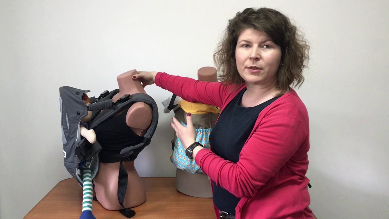 Чем отличается слинг-рюкзак от кенгуру-рюкзака? - YouTube