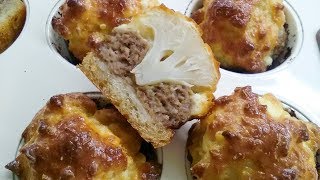 Цветная капуста с фаршем и гренками под сыром Цветная капуста с фаршем и гренками под сыром