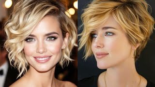 картинка: Последние 50 изображений коротких и длинных стрижек боб-пикси для женщин