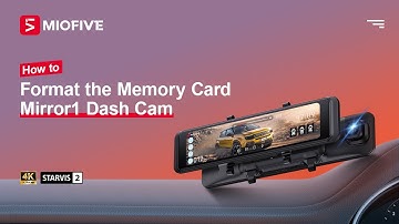 How to Format the Memory Card on Your Mirror Dash Cam