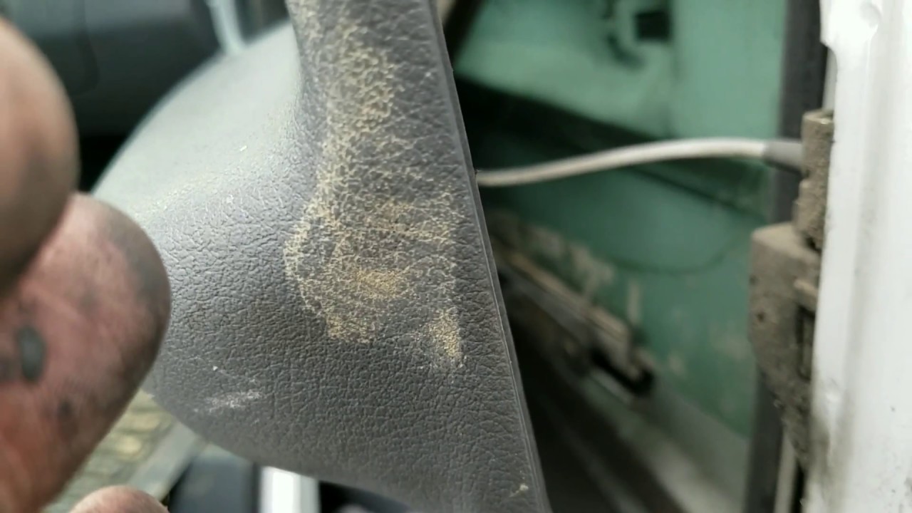 How to fix Window fell into door [0206 T1N Sprinter Dodge/MB/FL hand crank window] YouTube