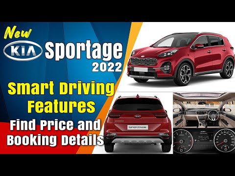 New Kia Sportage 2022 - Smart Driving Features - Find Price and Booking Details