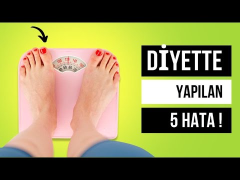 Diyet yaparken yapılan 5 büyük hata!