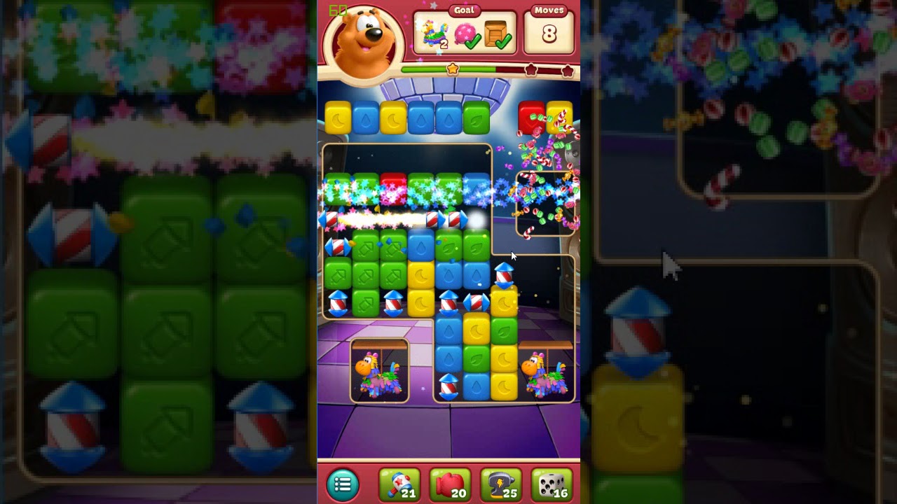 Toon Blast level 424 no boosters 😈