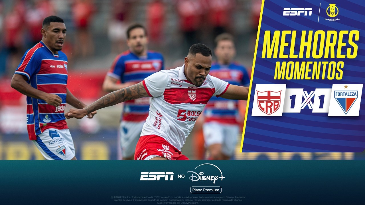 MIKAGOL CRAVA, MAS CRB LEVA EMPATE AMARGO DO FORTALEZA E FICA NA BOCA DO Z4 | MELHORES MOMENTOS