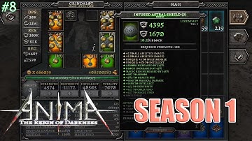 AnimA ARPG: Season 1 Grind #8 - R.I.P. Lehander