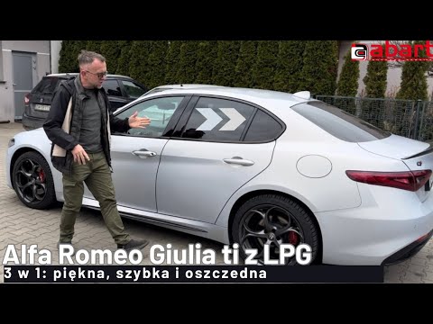 Kameleon Alfa Romeo Giulia Veloce ti oszczędza po montażu instalacji gazowej w @AbartAutoGazSerwis 