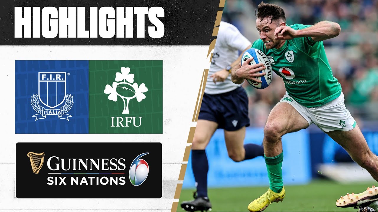 HIGHLIGHTS 🇮🇹 Italy v Ireland ☘️ 2023 Guinness Six Nations
