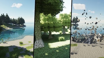 Is this even Minecraft? No Cubes + Physics + Ray Tracing + Real Textures - 4K