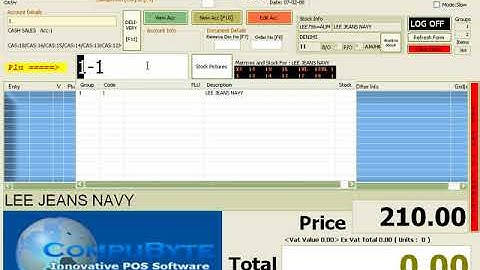 CompuByte Tutorials - Cash Sales (2)