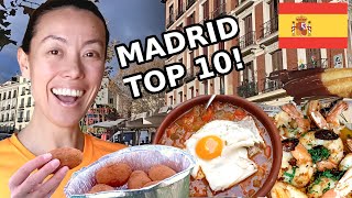 Top 10 foods you MUST TRY in Madrid! | Madrid Food Guide