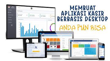 MEMBUAT APLIKASI KASIR BERBASIS DESKTOP BAGIAN 1 MEMBUAT MENU  UTAMA