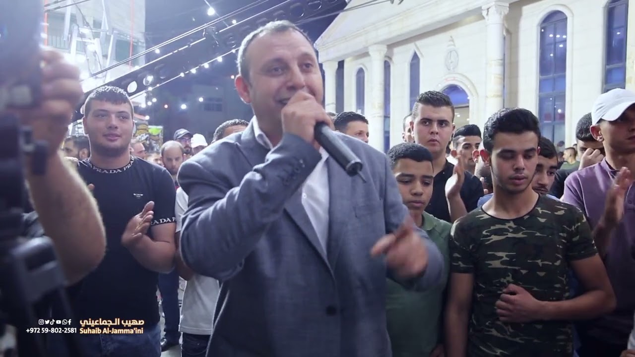 اكرم البوريني وصهيب الجماعيني في اجمل المحاورات و التحديات - حفلة عرابة