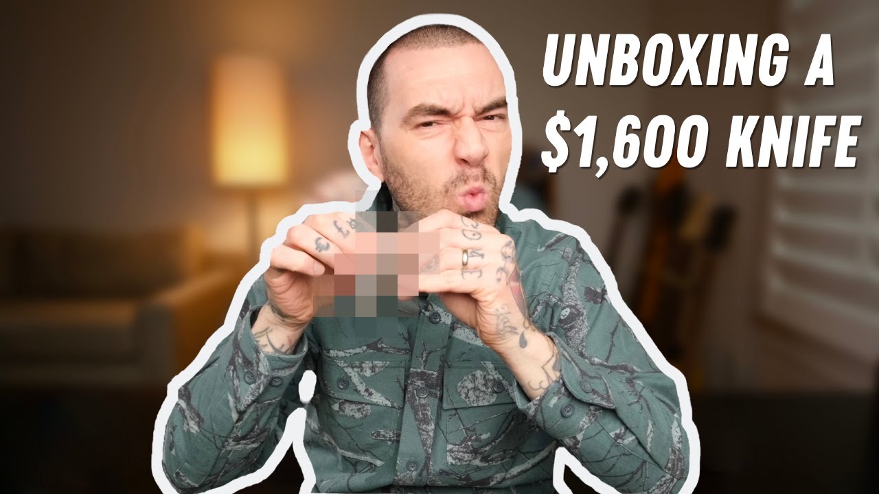 Unboxing A 1 600 Custom Knife YouTube unboxing-a-1-600-custom-knife-youtube