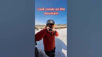 How to Put Your Ski Goggles Under Your Helmet