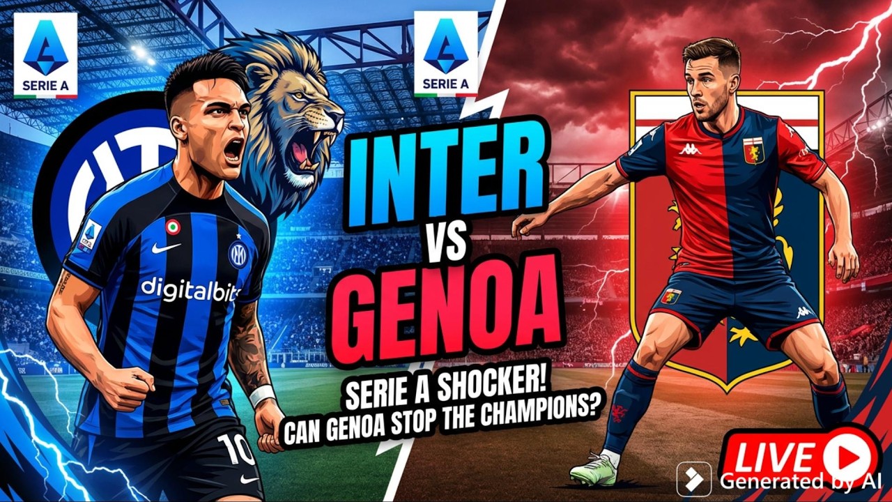 Inter Milan vs Genoa Serie A Clash!
