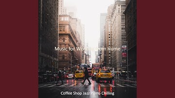 Sparkling Backdrop for Working at Home