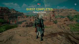 assassin creed origins #12 fighting for faiyum