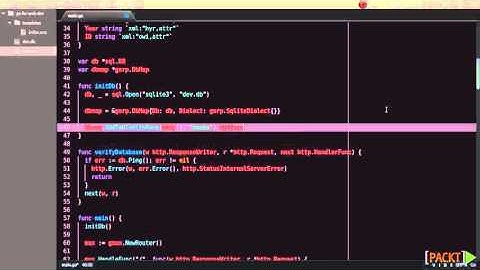 Go for Web Development: Using go-gorp | packtpub.com