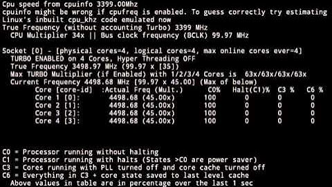 Overclock stability testing - On Linux