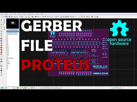 Proteus(Altium, Eagle)에서 Gerber 파일을 생성하는 방법