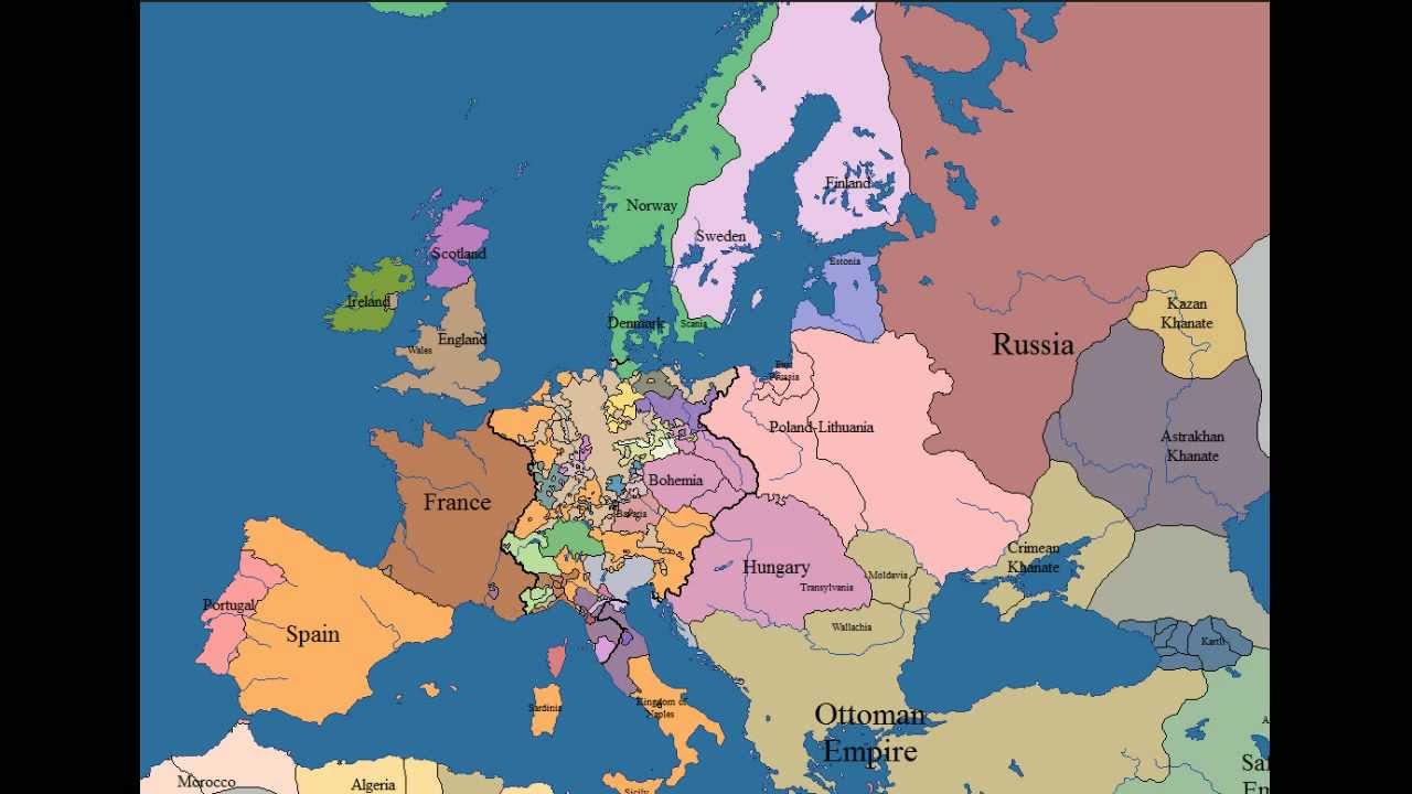 Как менялась карта мира за 5000 лет