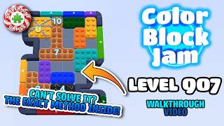 Color Block Jam - Level 907 Walkthrough Solution