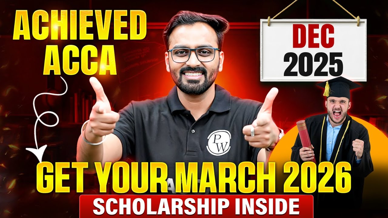 ACCA Dec 2025 Result | Achieved ACCA & Celebrate March 2026 Scholarship | ACCA by PW