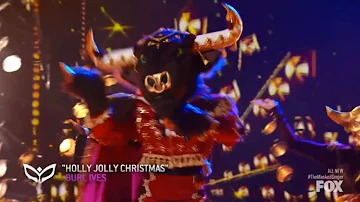 Bull Performs "Holly Jolly Christmas" By Burl Ives | Masked Singer | S6 FINALE