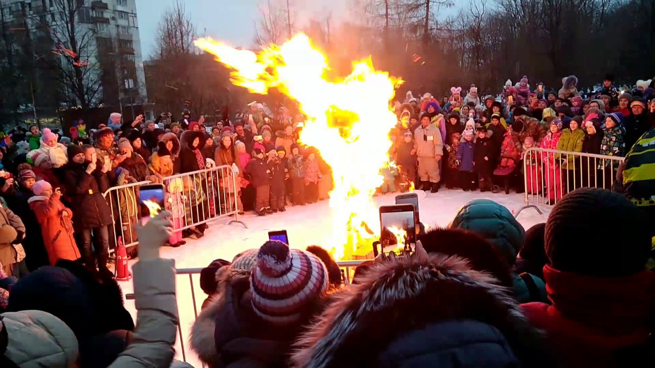 Сжигание масленицы где в москве