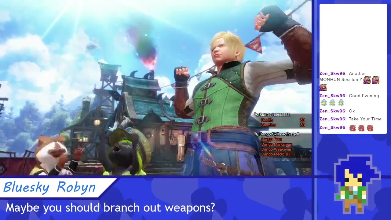 Highlight: [Monster Hunter Rise: Sunbreak] Where's the element weapons tho? w/ Bluesky Robyn