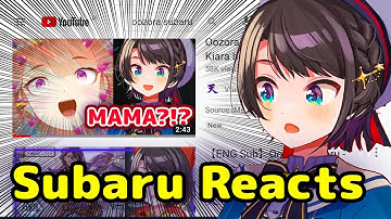 Oozora Subaru Reacts to Overseas Comment in Our Video Clip【ENG Sub/Hololive】