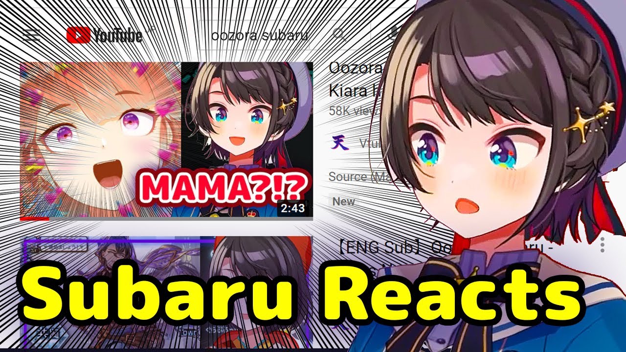 Oozora Subaru Reacts to Overseas Comment in Our Video Clip【ENG Sub/Hololive】