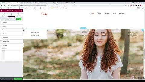4️⃣ Yoga Website Creation Tutorial | Step by Step with Elementor