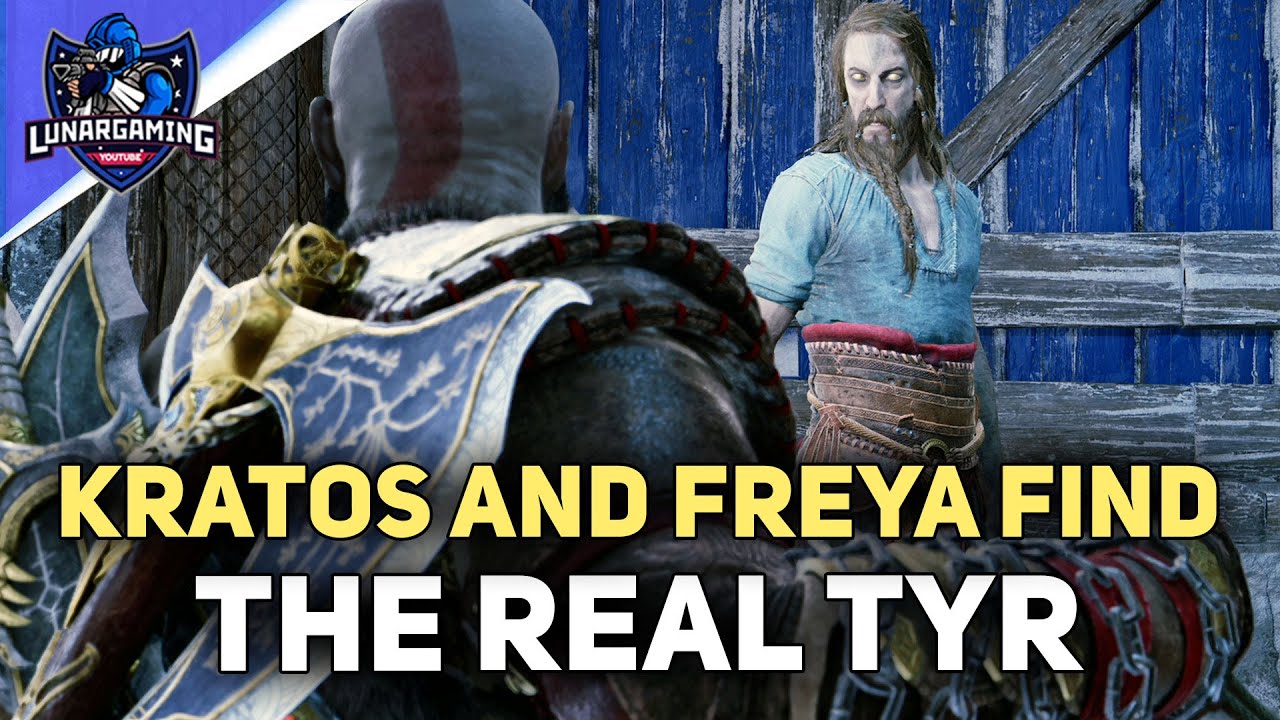 Kratos & Freya Find The REAL Tyr In Odin's Jail Post Game God of War