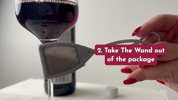 PureWine Wand Technology Histamine and Sulfite Filter by "Drink PureWine"