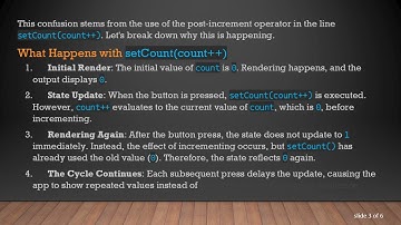 Understanding State Management in React: Why setCount(count+ + ) Doesn