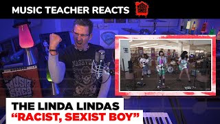Music Teacher REACTS TO The Linda Lindas Racist, Sexist Boy (Live) | MUSIC SHED EP 134