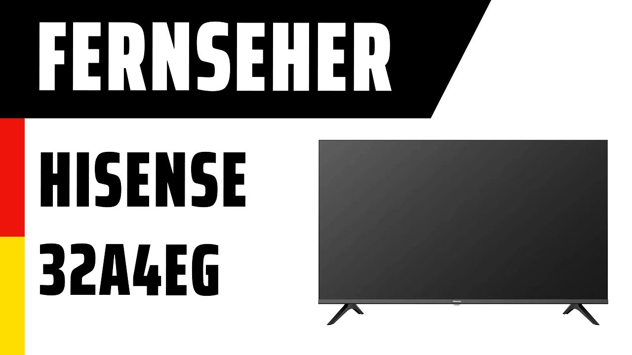 Fernseher Hisense 32A4EG (A4E) | Test | Deutsch - YouTube