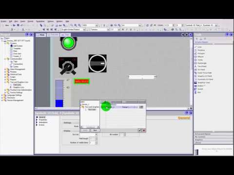 WinCC SCADA Trainnig   Lesson13   Test Lists and Input Output Fileds Tutorial