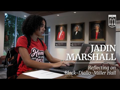 Jadin Marshall on Black-Diallo-Miller Hall