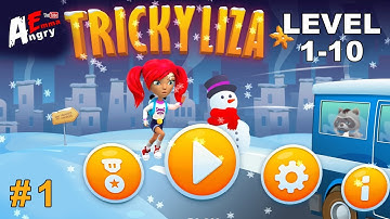 👩‍🦰Tricky Liza: Adventure Platformer Game Offline 2D - Gameplay #1 (LEVEL 1-10)