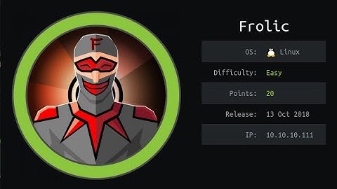 Frolic HackTheBox